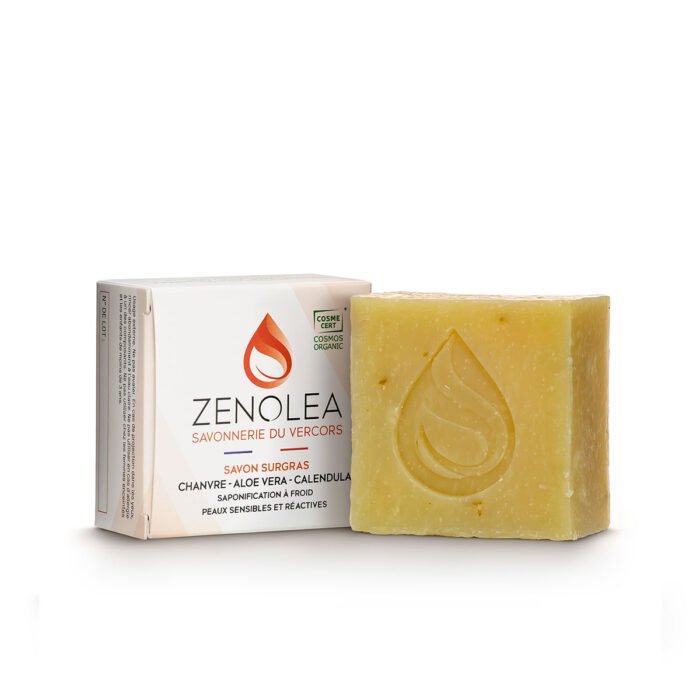 Savon chanvre aloe vera calendula