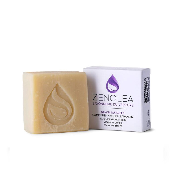 Savon naturel Cameline-kaolin-lavandin de l’Isère